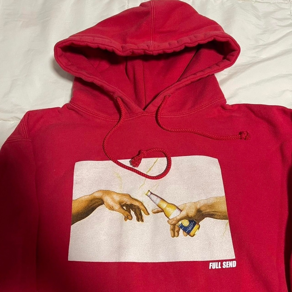 Full send corona hoodie M